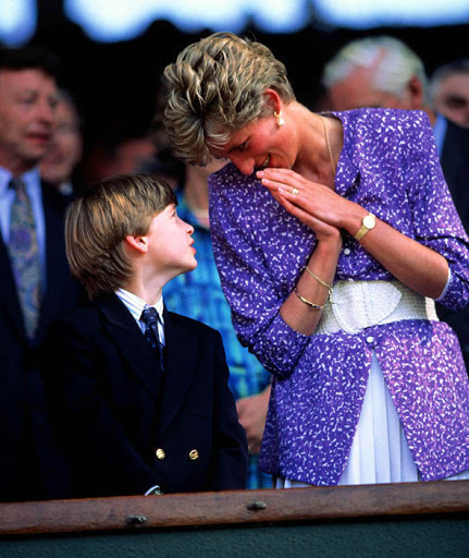 Даяна с малкия Уилям